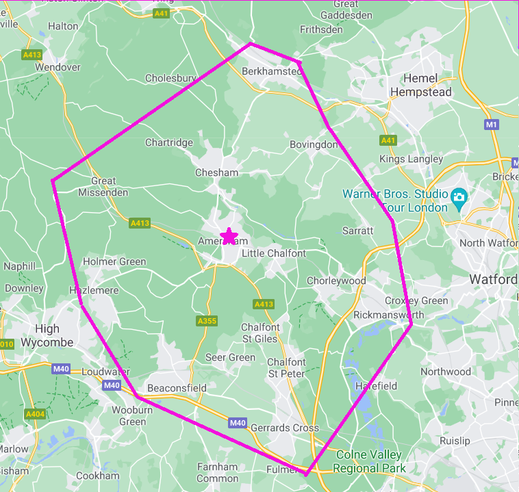 Delivery Areas